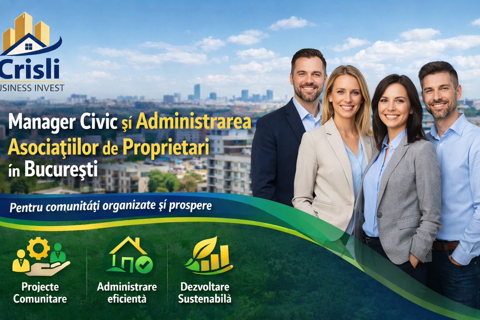 Manager civic și administrarea asociațiilor de proprietari în București – un rol esențial pentru comunități moderne
